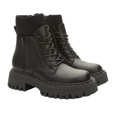 Ботинки для девочки Keddo 948346/04-01 черные 1